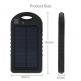 HAWEEL Solar Power - външна батерия 8 000mAh със соларен панел и 2 USB изхода  thumbnail 8