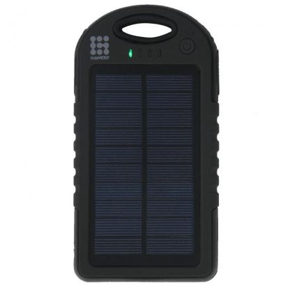 HAWEEL Solar Power - външна батерия 8 000mAh със соларен панел и 2 USB изхода  7