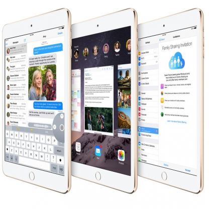 Apple iPad Mini Retina Display 2 Wi-Fi, 128GB, 7.9 инча, Touch ID (златист) 3